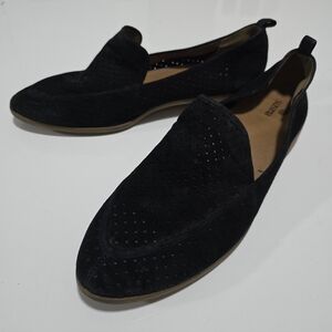 Susina Women's Black Suede Loafers